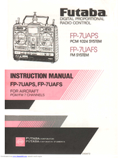 FUTABA FP-7UAPS Instruction Manual