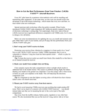 Futaba R6014FS Instruction Manual