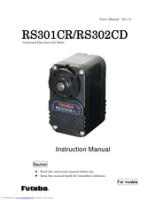 FUTABA RS301CR Instruction Manual