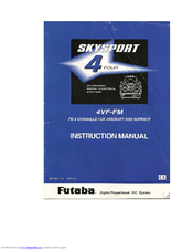 FUTABA 4VF-FM Instruction Manual