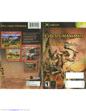 Kodiak CIRCUS MAXIMUS-CHARIOT WARS Manual
