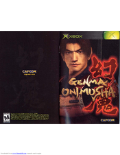Capcom GENMA ONIMUSHA Manual
