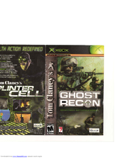 ubisoft GHOST RECON-SQUAD-BASED BATTLEFIELD COMBAT Manual