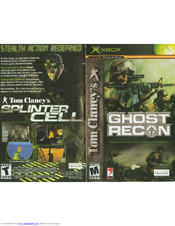 ubisoft GHOST RECON-SQUAD BASED BATTLEFIELD COMBAT Manual