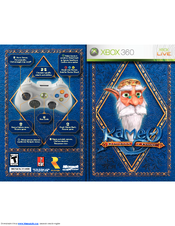 Games Microsoft Xbox KAMEO Manual