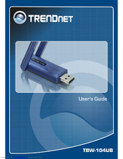 TRENDnet TBW-104UB User Manual