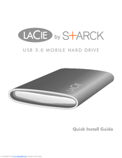 Lacie Starck Mobile USB 3.0 Quick Install Manual