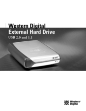 Western Digital WD400B05RNN - 40 GB External Hard Drive User Manual