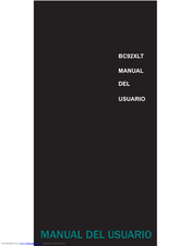 Uniden BC92XLT Manual Del Usuario