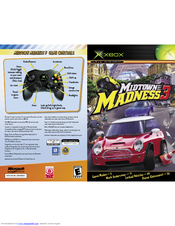 Games Microsoft Xbox MIDTOWN-MADNESS 3 Manual