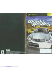 GAMES MICROSOFT XBOX MERCEDES BENZ-WORLD RACING Manual