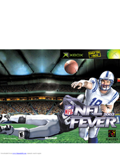 Games Microsoft Xbox NFL FEVER 2002 Manual