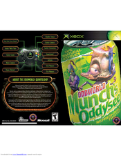 Games Microsoft Xbox ODDWORLD-MUNCH S ODDYSEE Manual