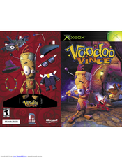 Microsoft game studios VOODOO VINCE Manual