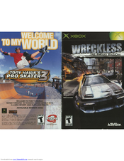 Activision WRECKLESS-THE YAKUZA MISSIONS Manual