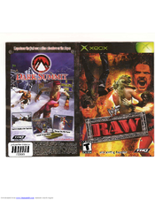 THQ Dark Summit WWF RAW Manual