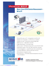 Minicom PHANTOM MX IP Brochure