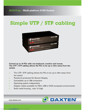 DAXTEN SCOUTUTP - Brochure