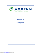 DAXTEN VOYAGER IP - User Manual