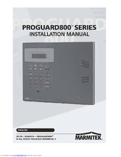 Marmitek PROGUARD 800 Installation Manual