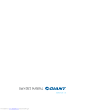 Giant GIANT - V8.0 Manual