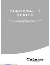 CABASSE ARCHIPEL 17ICP Owner's Manual