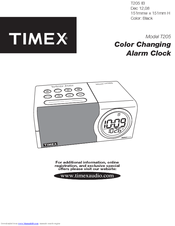 Timex T205 User Manual