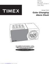 Timex T205WC User Manual