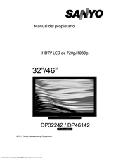 Sanyo DP46142 Manual Del Propietario