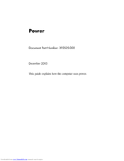 HP Pavilion dv8400 - Notebook PC Manual