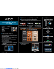 Vizio M220NV Razor LED Quick Start Manual