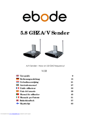 Ebode XDOM VL58 - PRODUCTSHEET User Manual