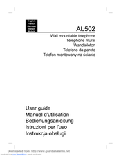 Audioline 502 User Manual