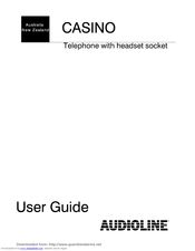 AUDIOLINE CASINO Manual