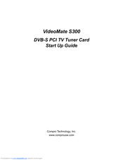 COMPRO VideoMate S300 Manual
