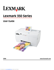Lexmark 350 User Manual
