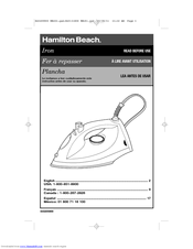 Hamilton Beach 17600 Use & Care Manual