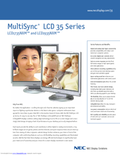 NEC MultiSync LCD1935NXM Specifications