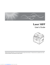Ricoh Laser MFP User Manual