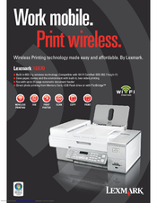 Lexmark 13R0235 Technical Specifications