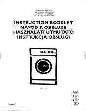 ELECTROLUX EWF 1029 Instruction Booklet