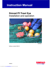 SIMRAD ITI TRAWL EYE Manual