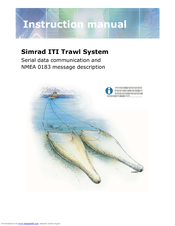 SIMRAD ITI TRAWL SYSTEM - SERIAL DATA COMMUNICATION REV A Instruction Manual