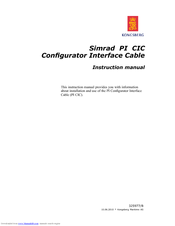 SIMRAD PI CIC - REV B Instruction Manual