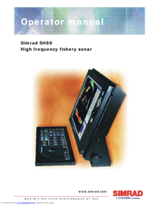 SIMRAD SH80 - REV C Operator's Manual