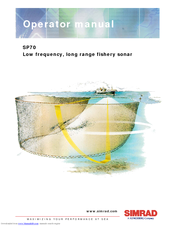 SIMRAD SP70 - REV D Operator's Manual