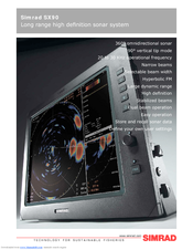 SIMRAD SX90 -  REV B Datasheet