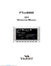 YAESU FT DX 9000 TFT Manual
