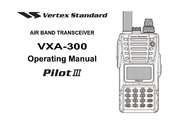 Verterx Standard VXA-300 Pilot III Operating Manual