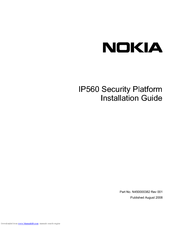 Nokia IP560 - Hard Disk Drive Based Installation Manual